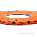 Roue de polissage en coton orange polissage